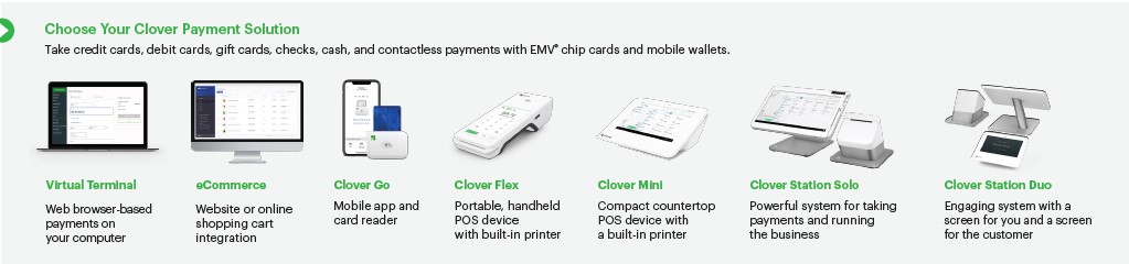 Clover POS Systems - Merchant Services Machines